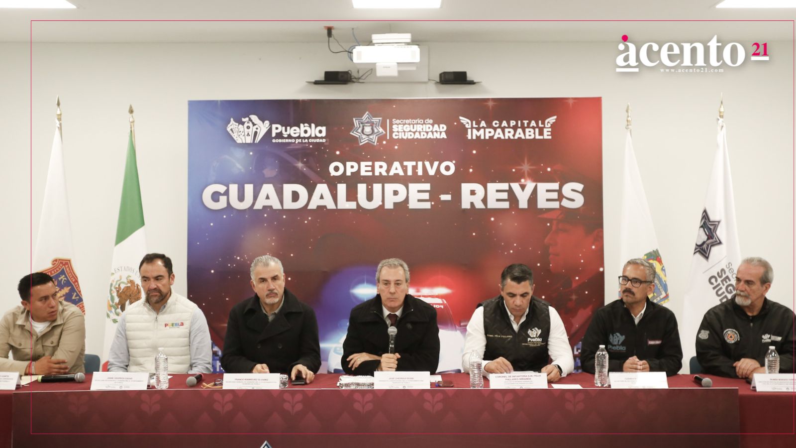 Operativo “Guadalupe-Reyes” tendrá despliegue de los tres órdenes de gobierno en la capital