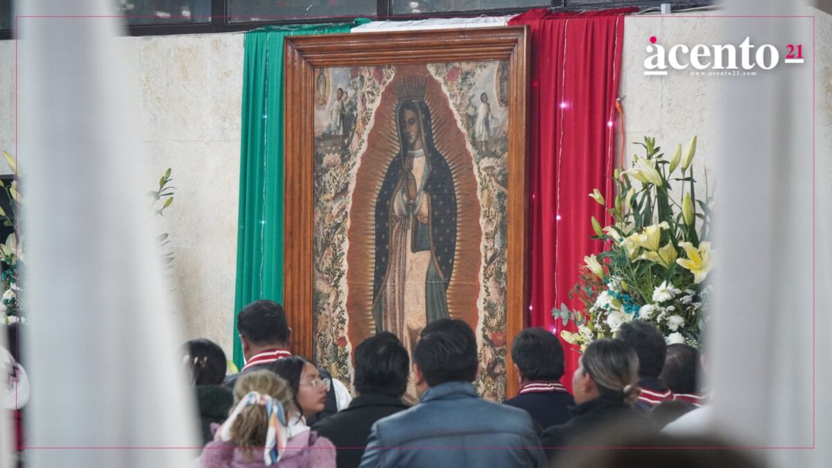 12 de diciembre: Miles de fieles celebran a la Virgen de Guadalupe