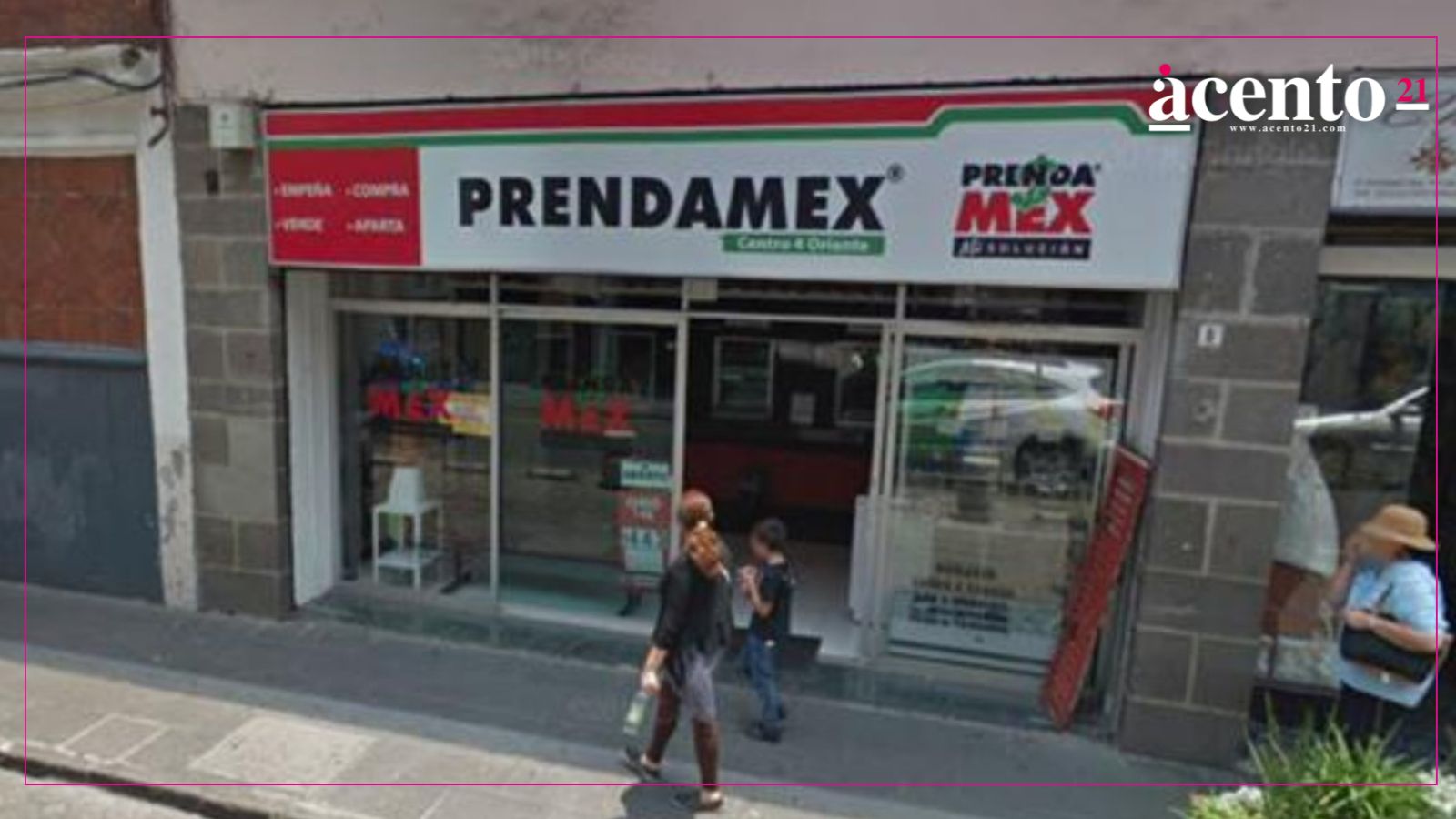 Intentan asaltar el PRENDAMEX del Centro Histórico; hubo dos lesionados