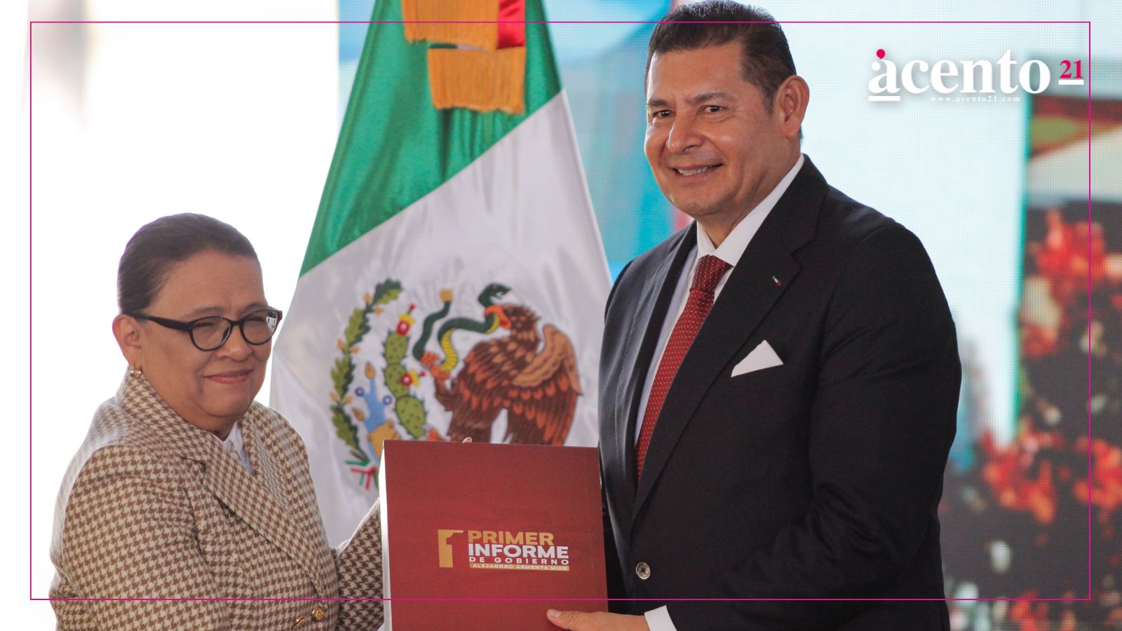 Primer informe de Alejandro Armenta: destaca inversión histórica en seguridad y obra pública