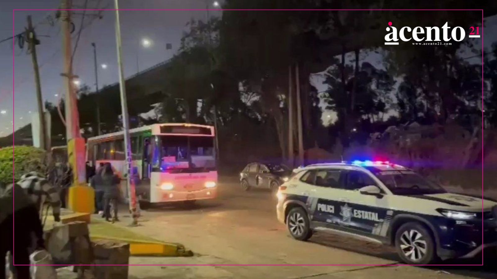 Violento asalto contra pasajeros de autobús en la México-Puebla deja 3 heridos