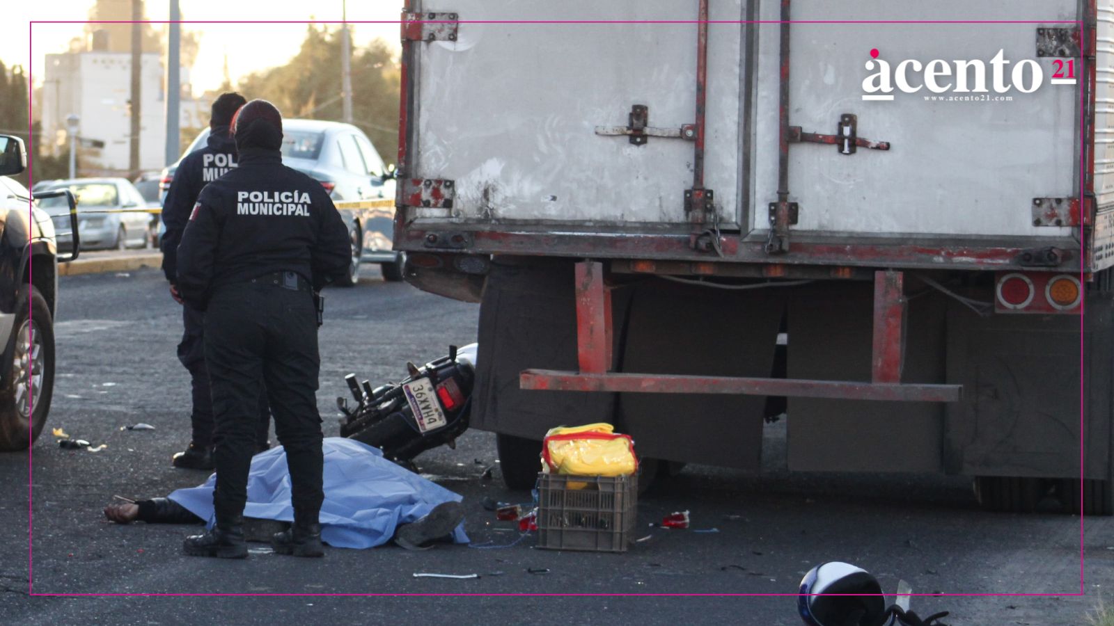 Muere motociclista en la federal México-Puebla; chocó contra un tráiler