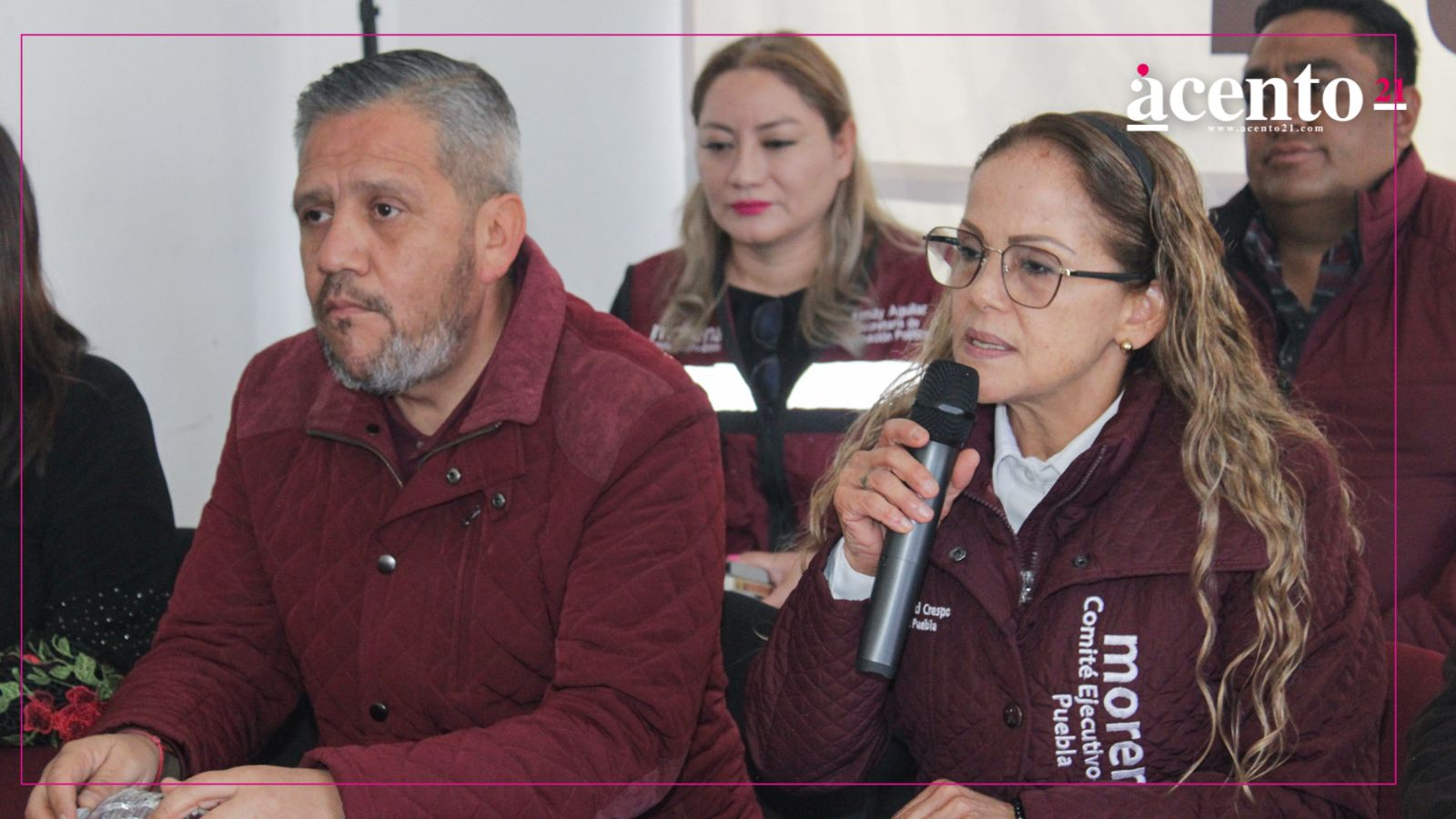 Morena Puebla niega vínculos con organización Fuerza Obradorista Morena Puebla niega vínculos con organización Fuerza Obradorista