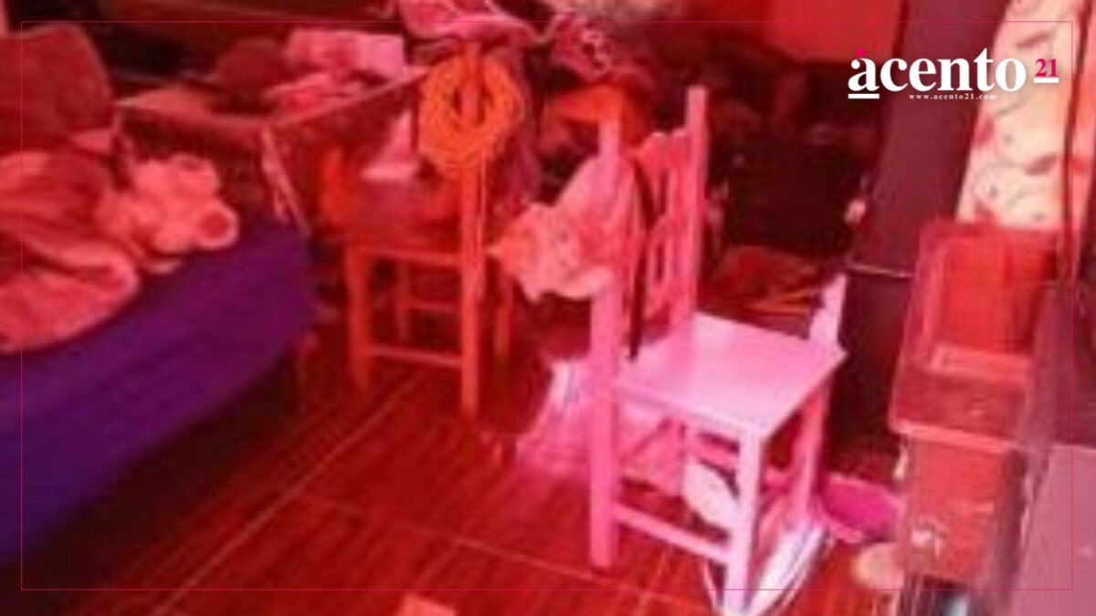 En Amozoc grupo armado ingresa a una casa para robar e intentó llevarse a un bebé