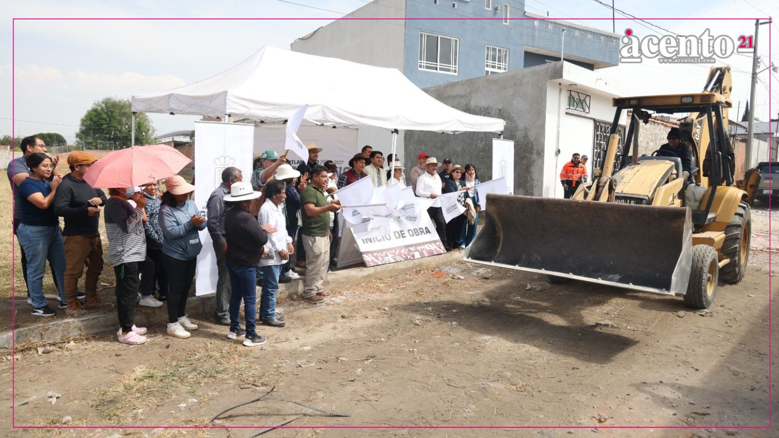 Pone en marcha Omar Muñoz trabajos de pavimentación en Almecatla