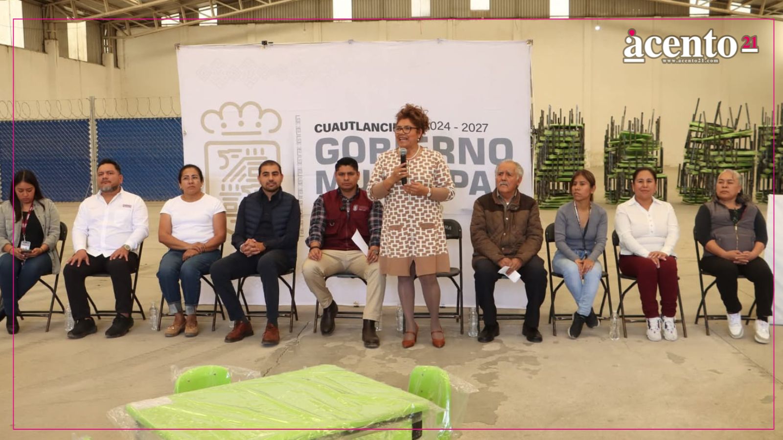 Refuerzan CAICS de Cuautlancingo con mobiliario nuevo.