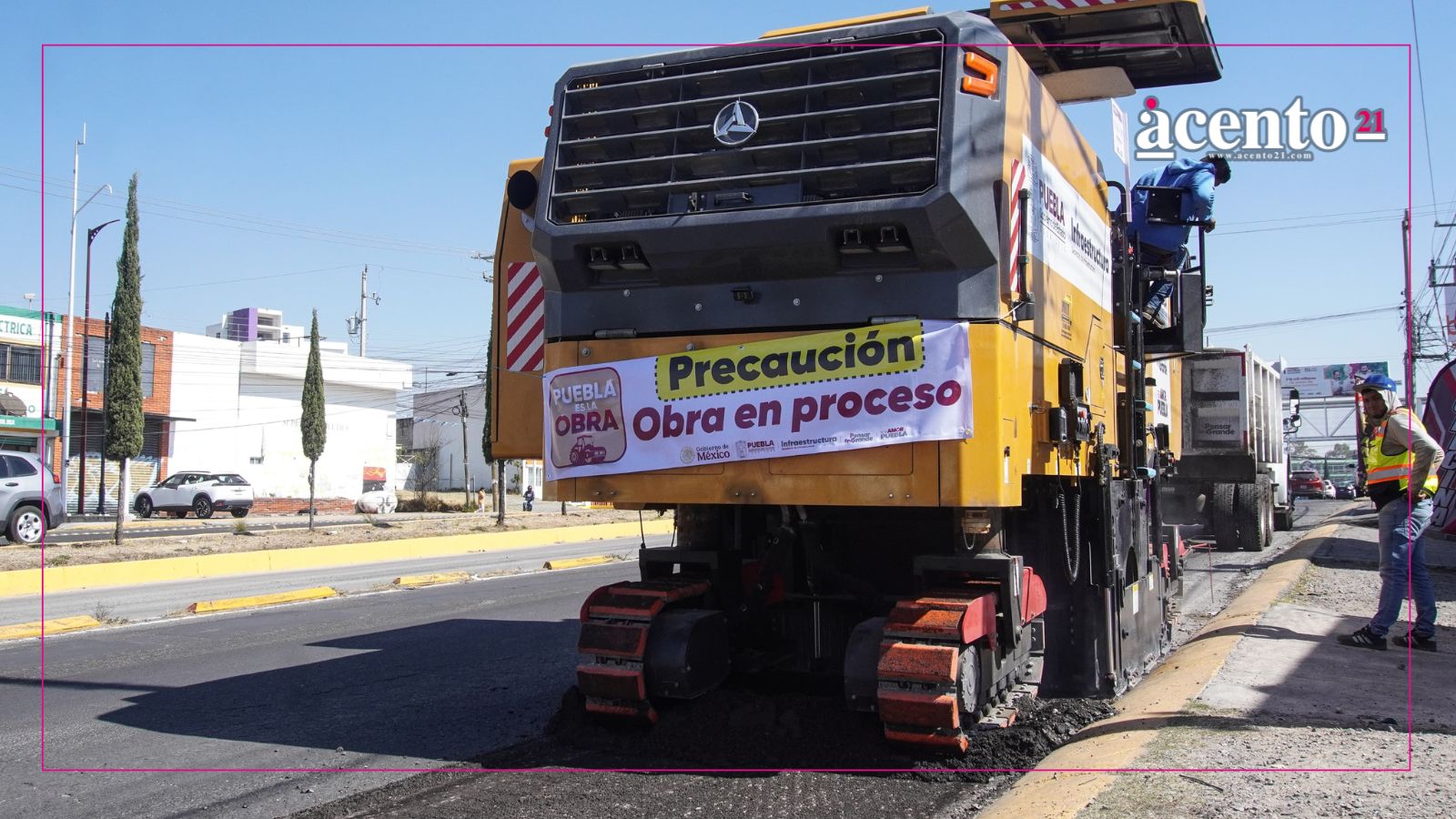 Inicia rehabilitación del Bulevar Atlixco; intervendrán 6 km
