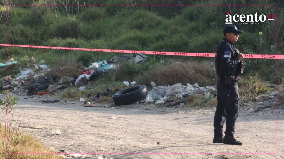 Terror en Texmelucan; localizan restos humanos embolsados