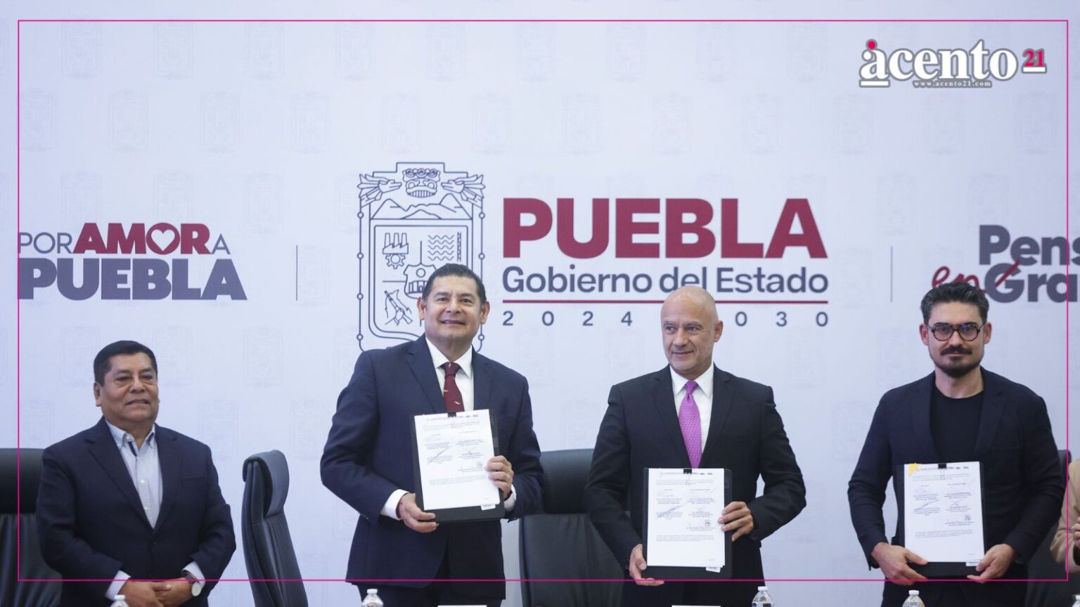 Gobierno de Puebla firma convenio con Secretaría de Infraestructura ...