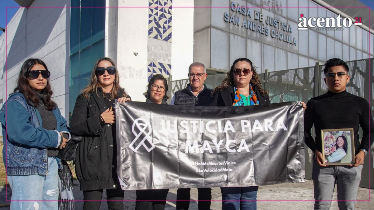Primera audiencia por carambola en la Atlixcáyotl se difiere; familia de Mayca exige justicia conforme a la ley