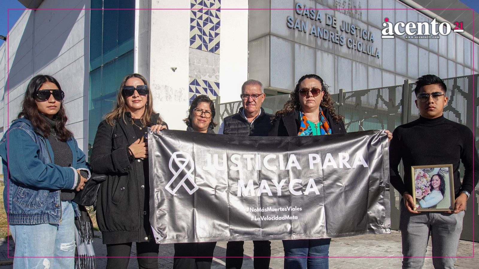 Primera audiencia por carambola en la Atlixcáyotl se difiere; familia de Mayca exige justicia conforme a la ley