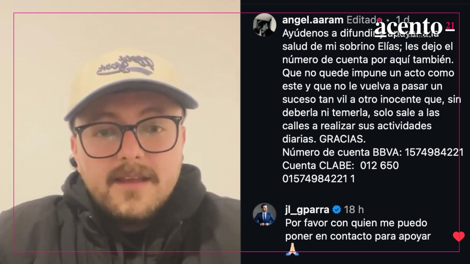 Presunta bala perdida impactó a Elías de 8 años; sobrevivió pero está delicado