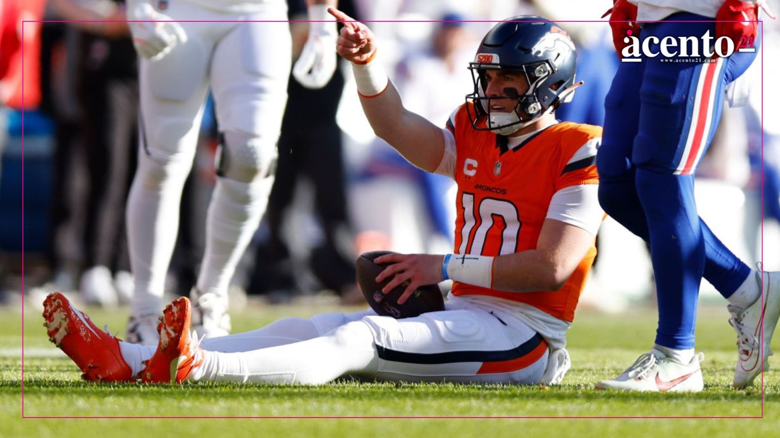 Bo Nix queda fuera de los playoffs tras fractura de tobillo en dramática victoria de los Broncos