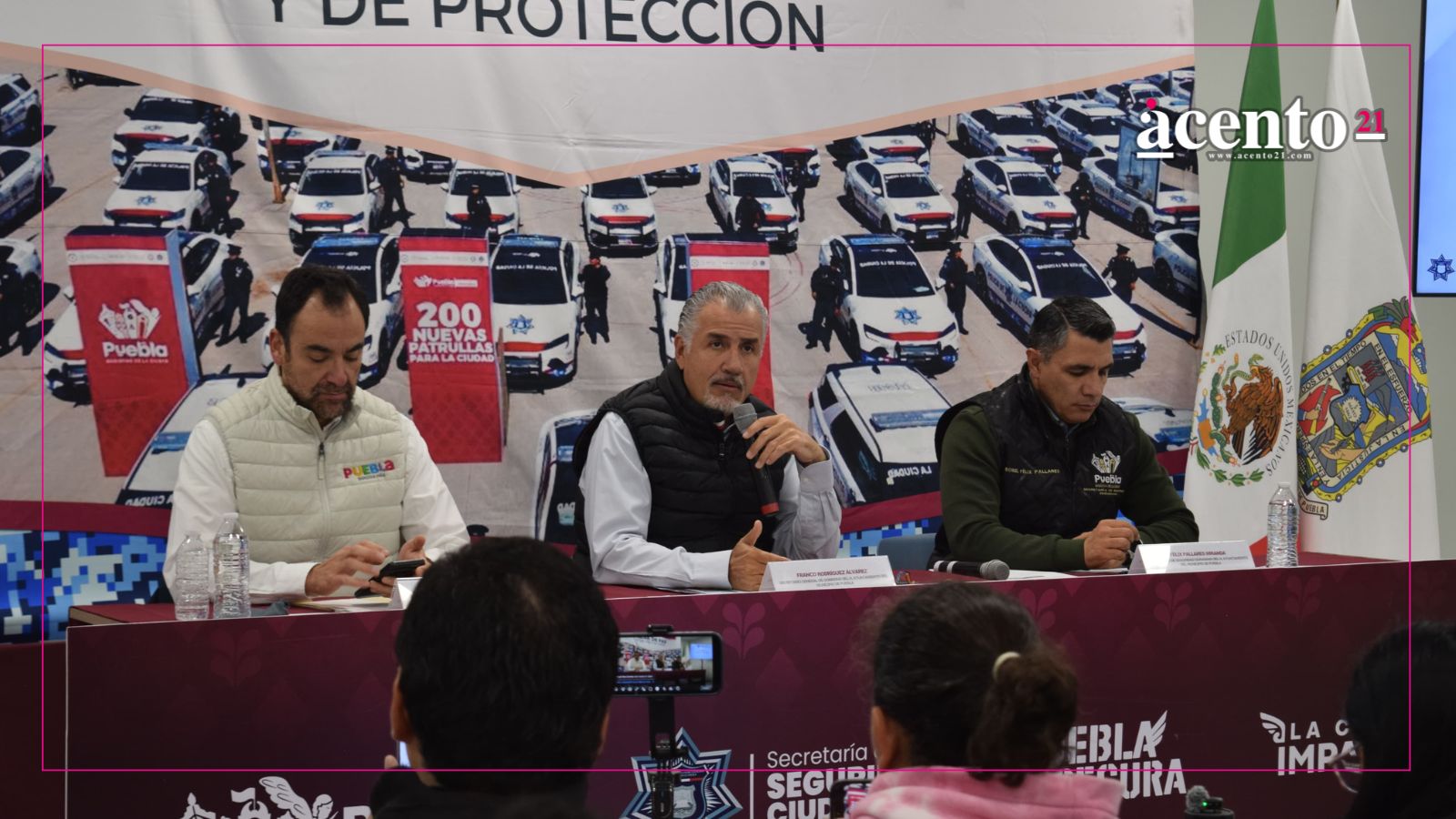 Coordinación de los tres órdenes de gobierno deja saldo blanco en Puebla capital: Franco Rodríguez