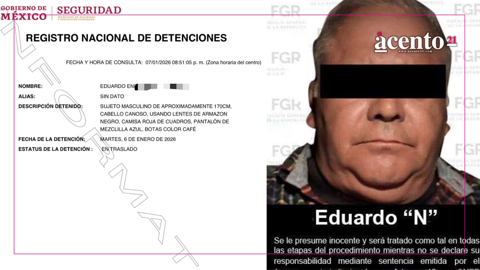 En Izúcar de Matamoros detienen a ex funcionario de Genaro García Luna; lo acusan de peculado y delincuencia organizada