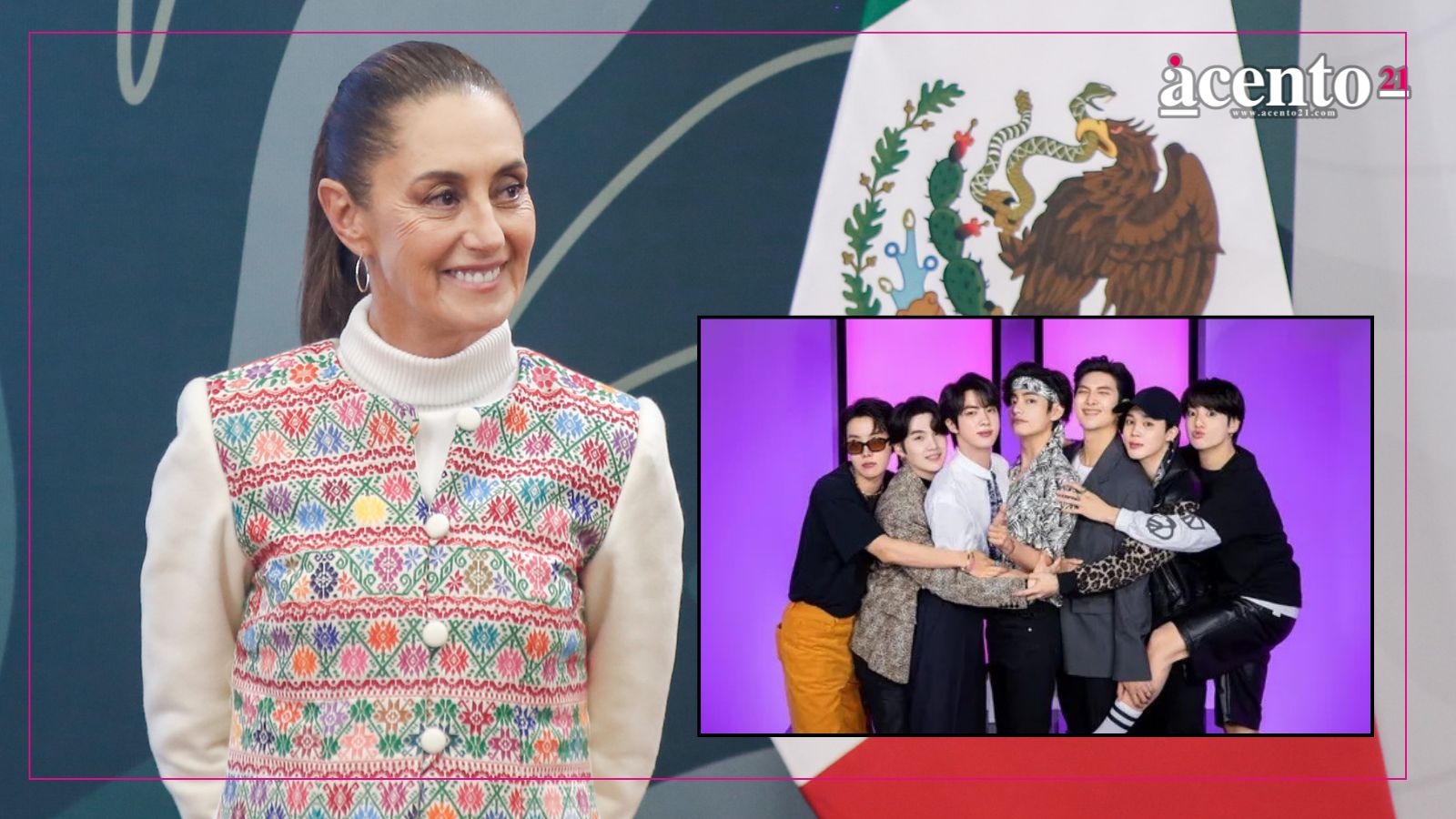 Claudia Sheinbaum solicita a Corea del Sur más conciertos de BTS en México ante alta demanda