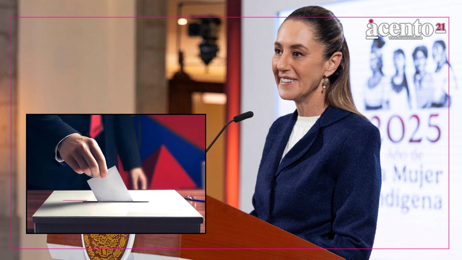 Sheinbaum adelanta detalles de la Reforma Electoral; la presentará el 25 de febrero