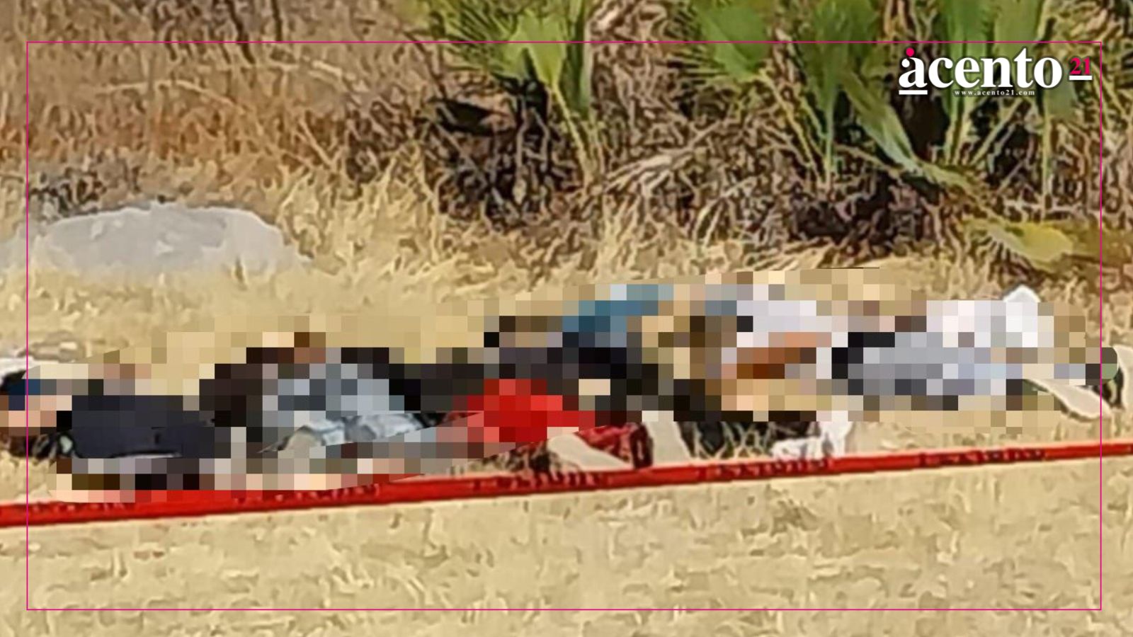 Cuatro hombres y dos mujeres sin vida y con signos de violencia fueron localizados en Huehuetlán El Grande