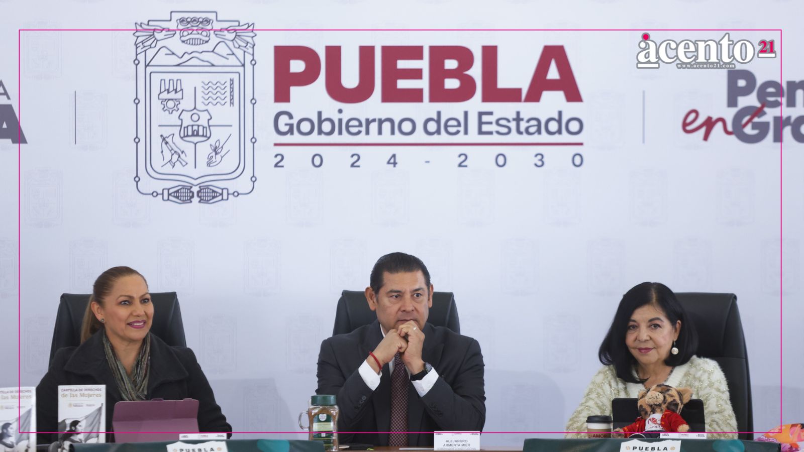 Armenta ya se reunió con Emilio Tello para brindar apoyo tras homicidio de sus padres