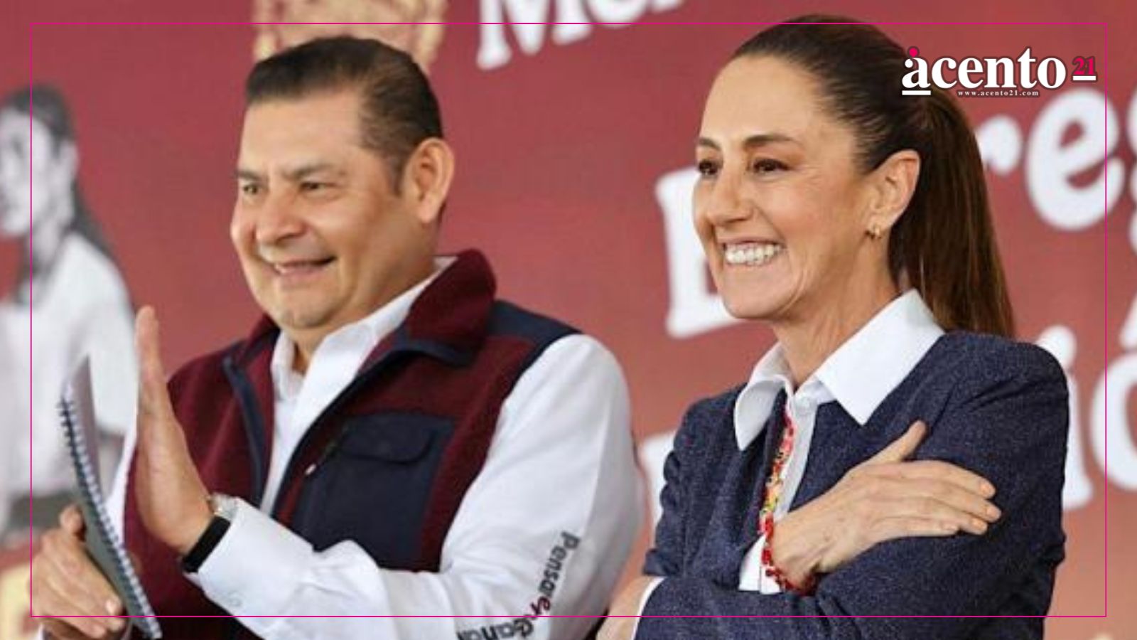 Sheinbaum cierra puerta al nepotismo en Morena; Armenta se disculpa con sus familiares