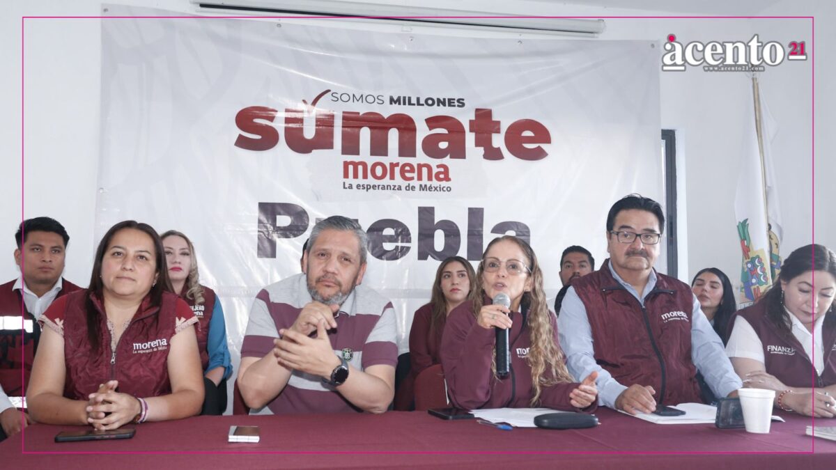 Reitera Morena alto al nepotismo electoral en Puebla desde 2027