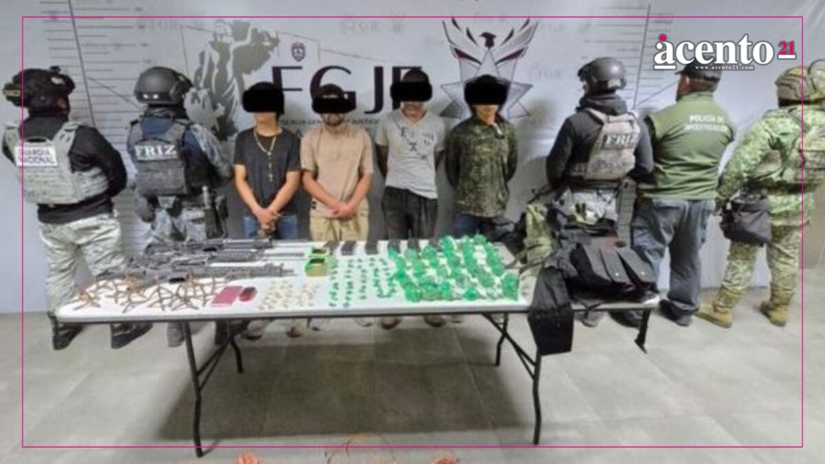 Detienen a cuatro sujetos que provocaron la balacera cerca del rancho Aguilar, en Zacatecas