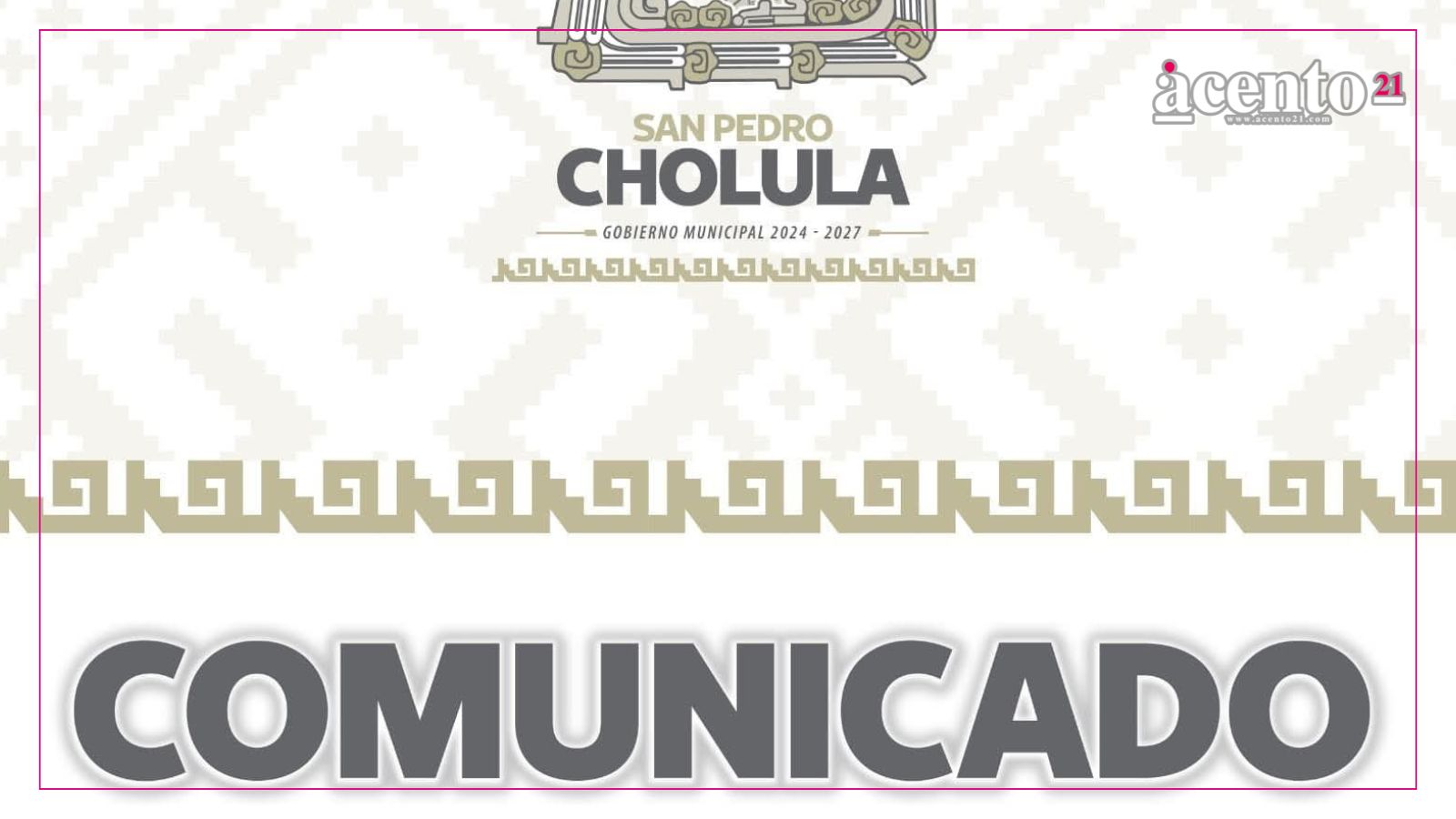 Gobierno de San Pedro Cholula aclara contrato de rehabilitación vial y rechaza señalamientos de opacidad