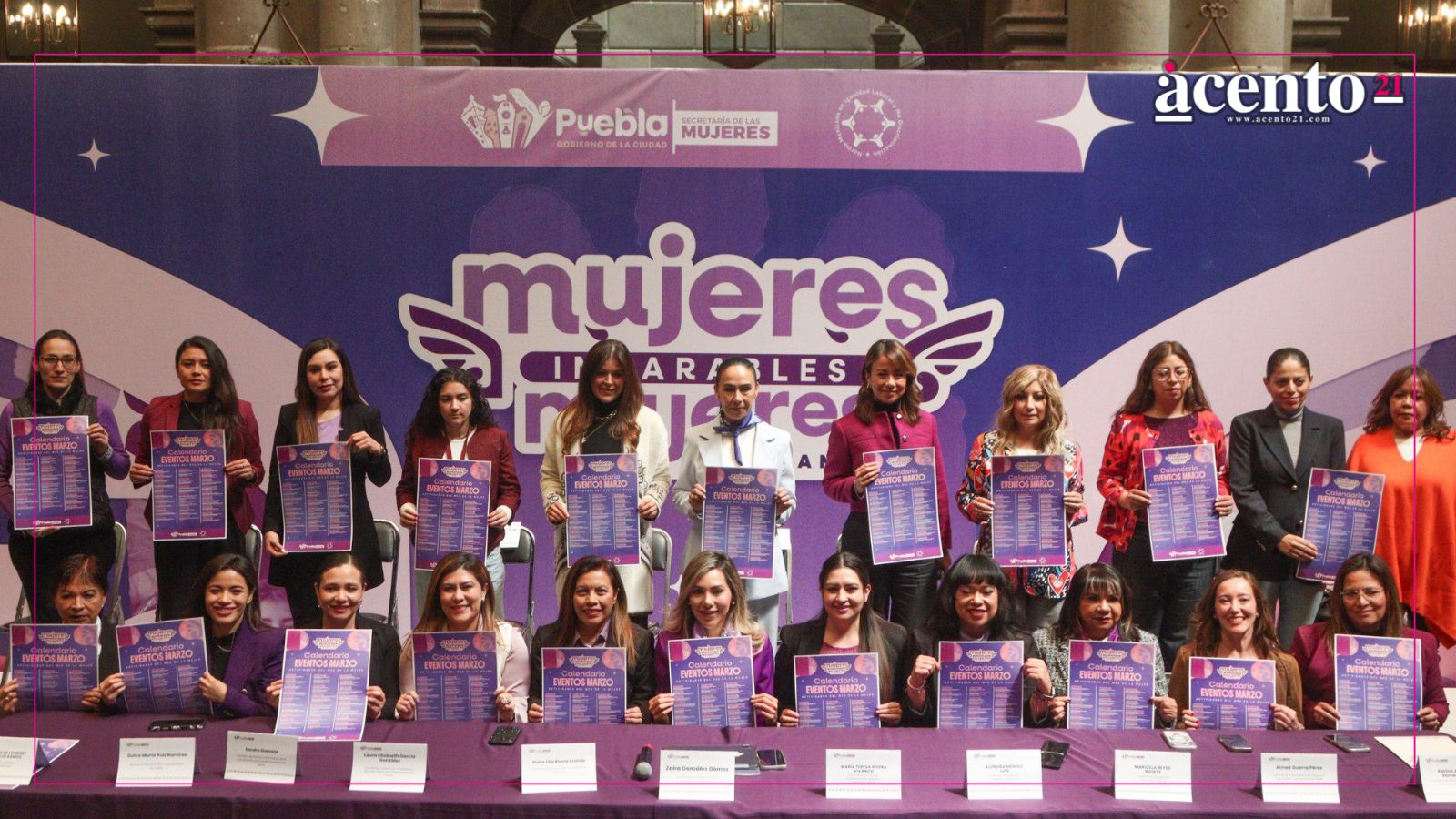 Presenta Gobierno de Pepe Chedraui calendario “Mujeres Imparables, Mujeres que inspiran” para el mes de marzo