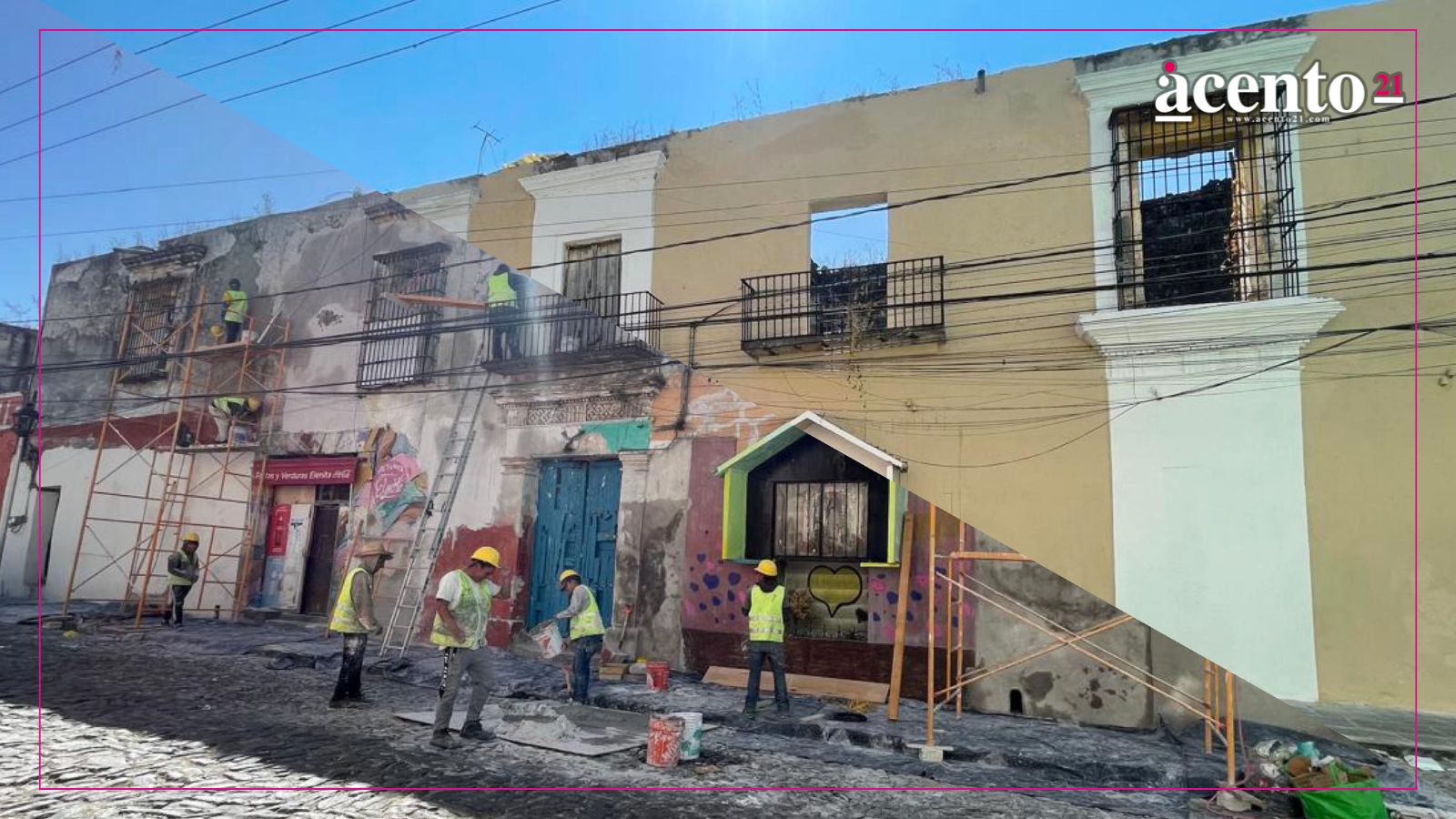 Por indicaciones de Pepe Chedraui el Barrio de El Alto y al Templo de Balvanera tienen nueva imagen