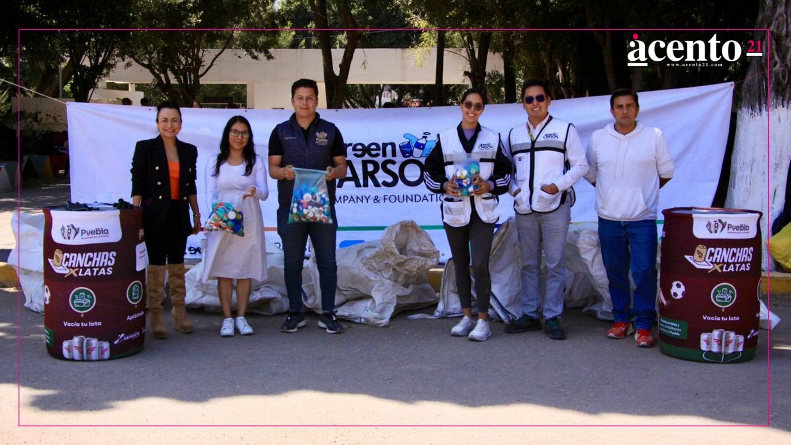 Realiza Gobierno de Pepe Chedraui primer reciclatón de Canchas X Latas en el CENHCH