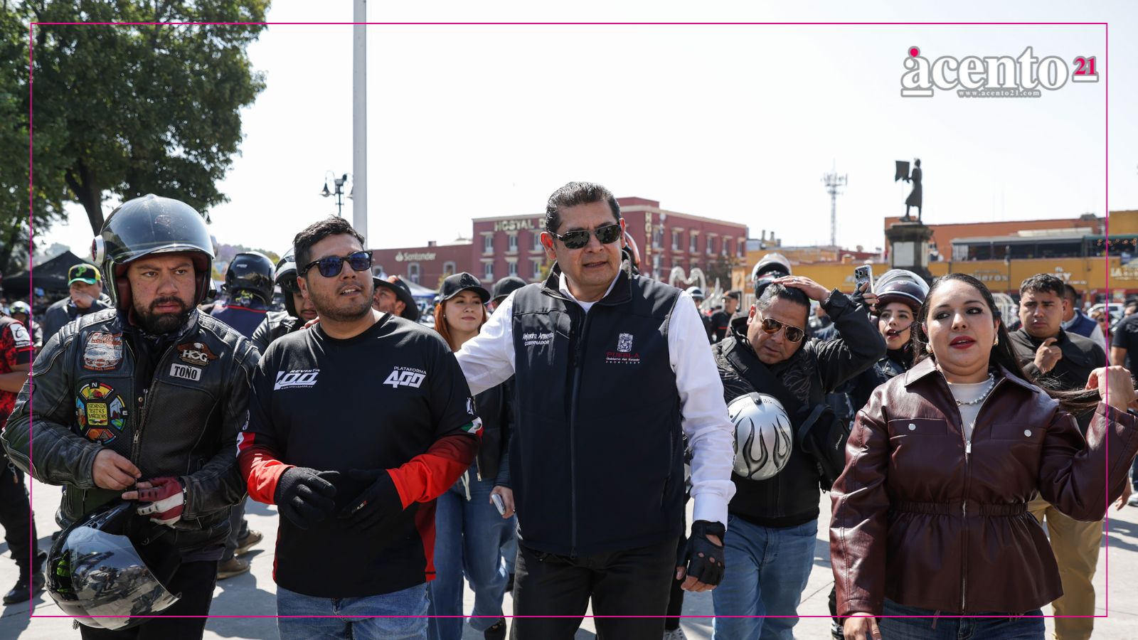 Afirma Armenta que Puebla será Casa de los Bikers