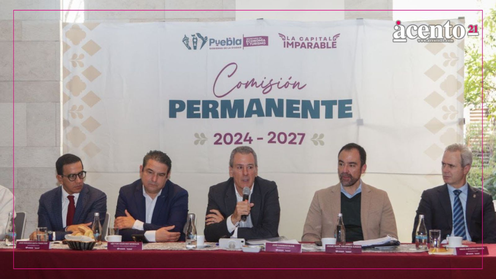 Consolida Pepe Chedraui Comisión Permanente para fortalecer agenda de gobernanza en Puebla capital