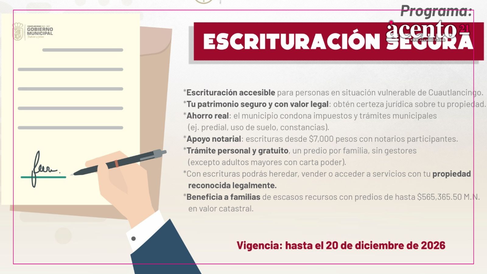 Impulsan certeza jurídica con 