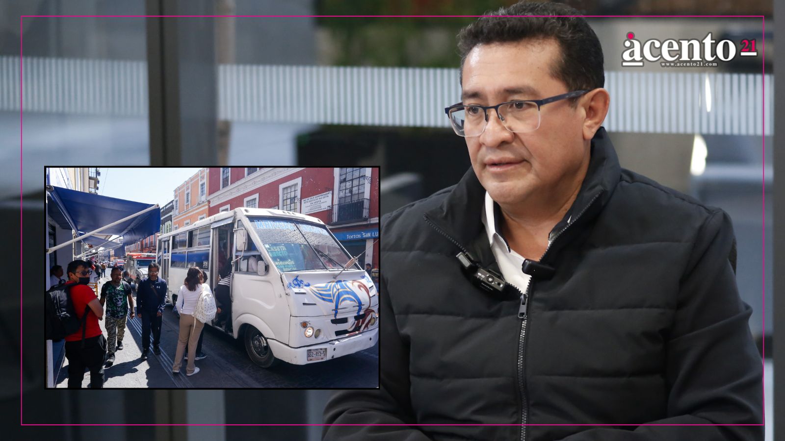 Pavel Gaspar pide concesionarios renovar transporte público en Puebla antes de pedir aumento a la tarifa