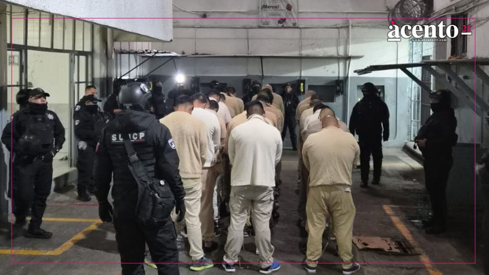 Trasladan a reos del penal de San Pedro Cholula a Tepexi, pero aún sigue prófugo el preso qué se escapó