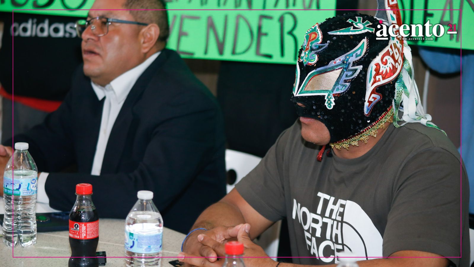 Pegasso, luchador y policía municipal de Puebla, se defiende por denuncia por violencia familiar