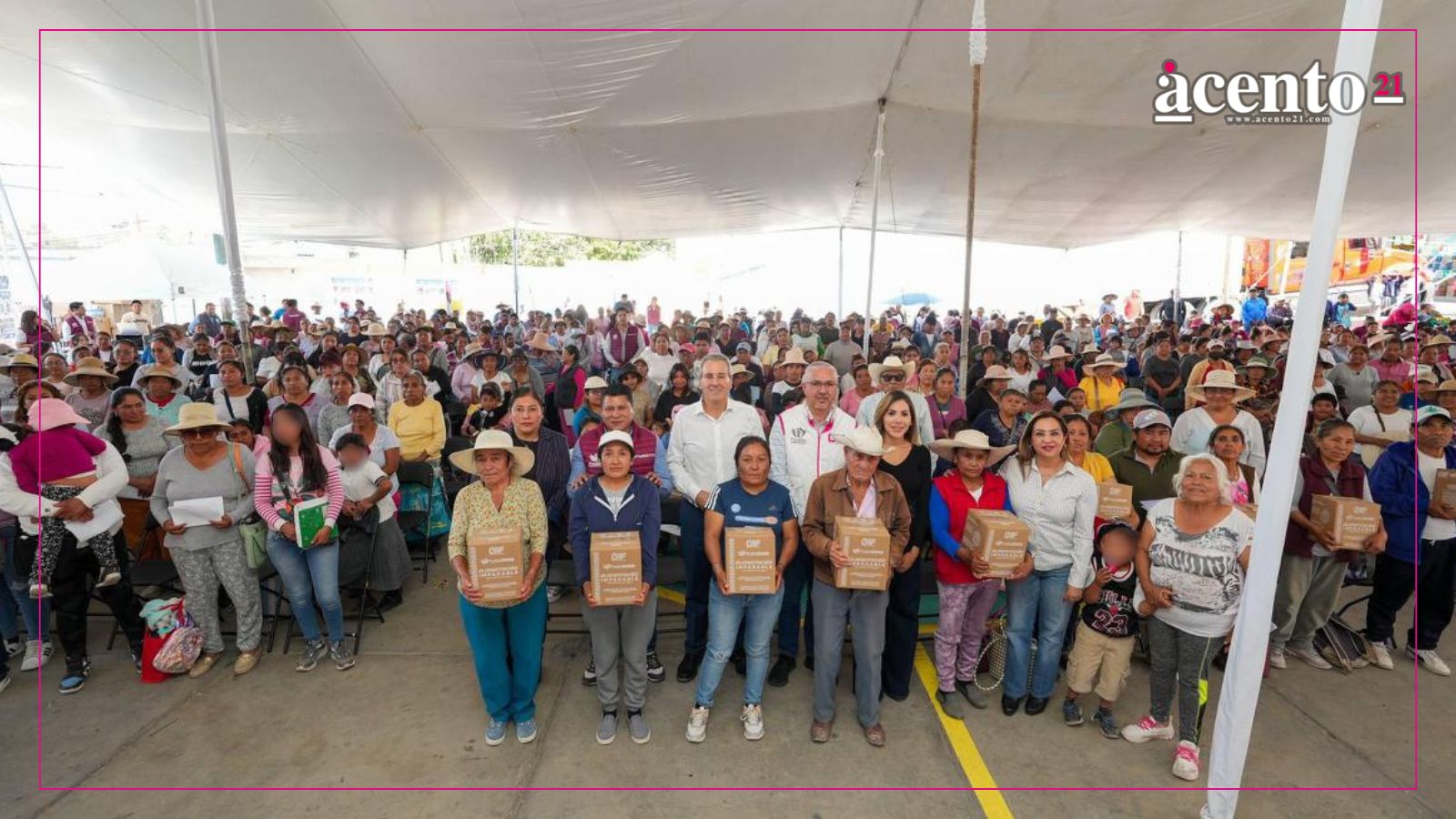 Refuerza Pepe Chedraui seguridad alimentaria con más de 2 mil despensas en Santo Tomás Chautla