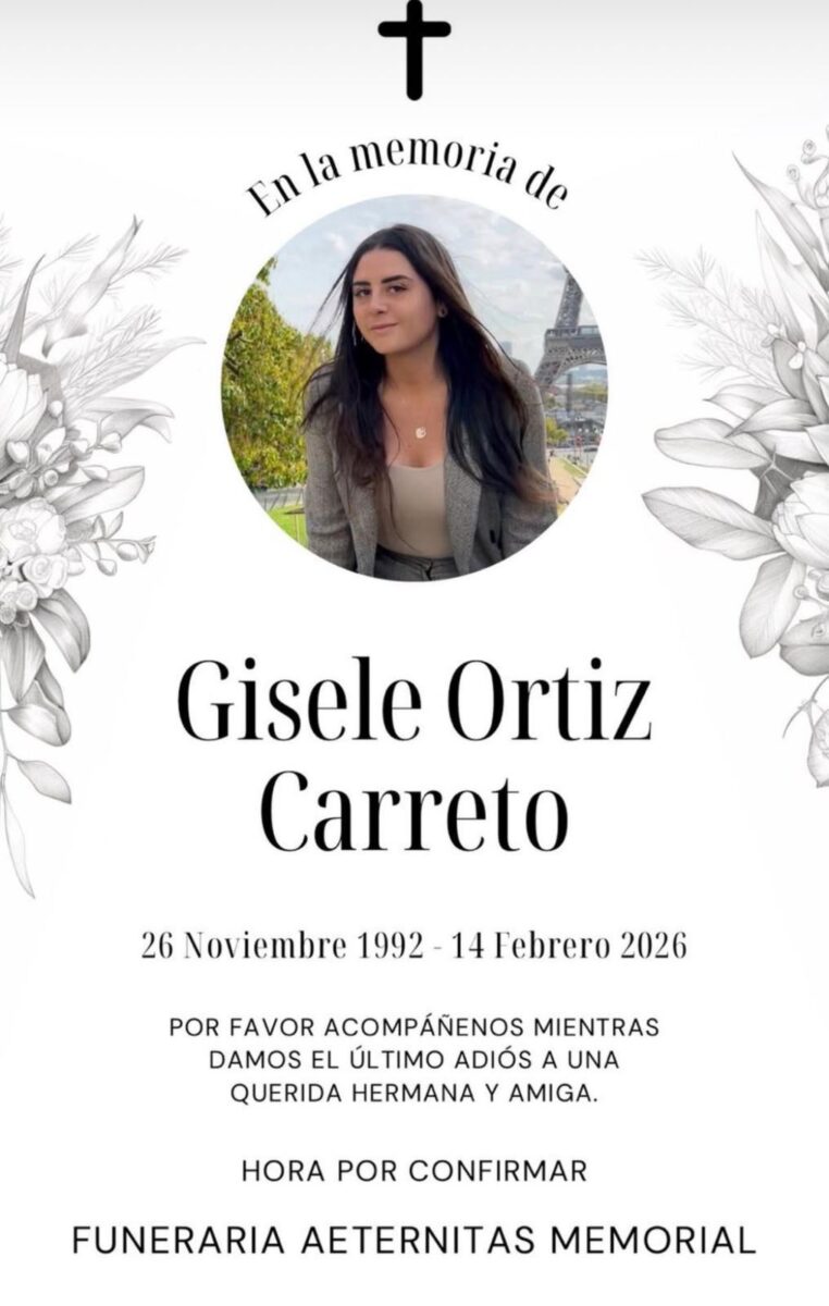 Gisele Ortiz Carreto de 33 años de edad