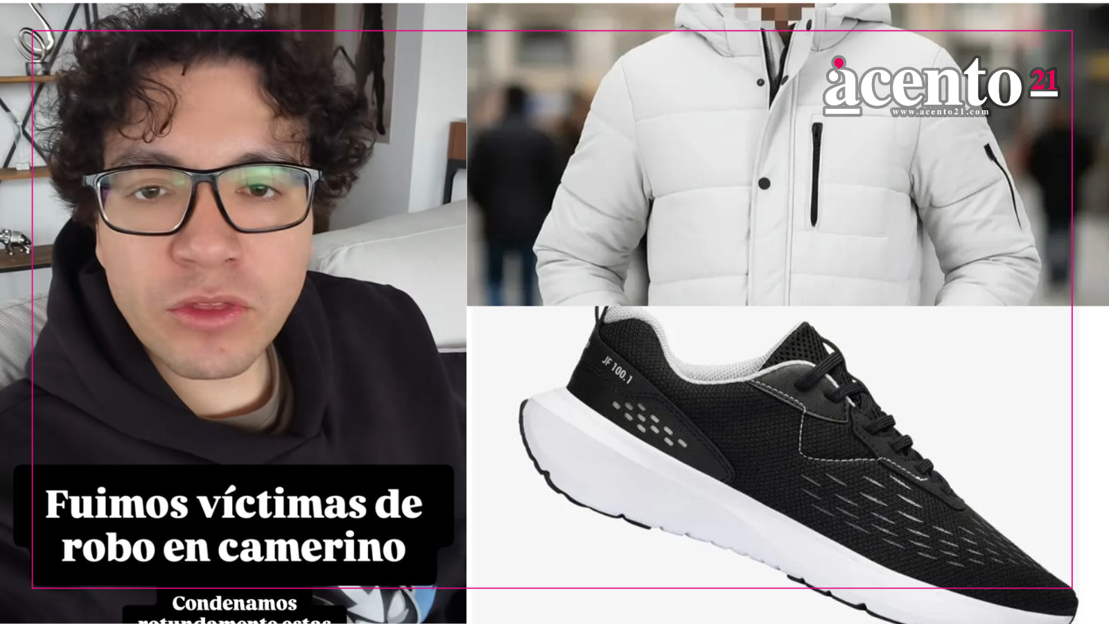 A Raymix le roban ropa de su camerino tras su presentación en Puebla