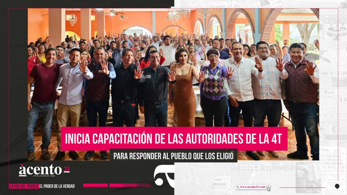 Inicia capacitación de las autoridades de la 4T