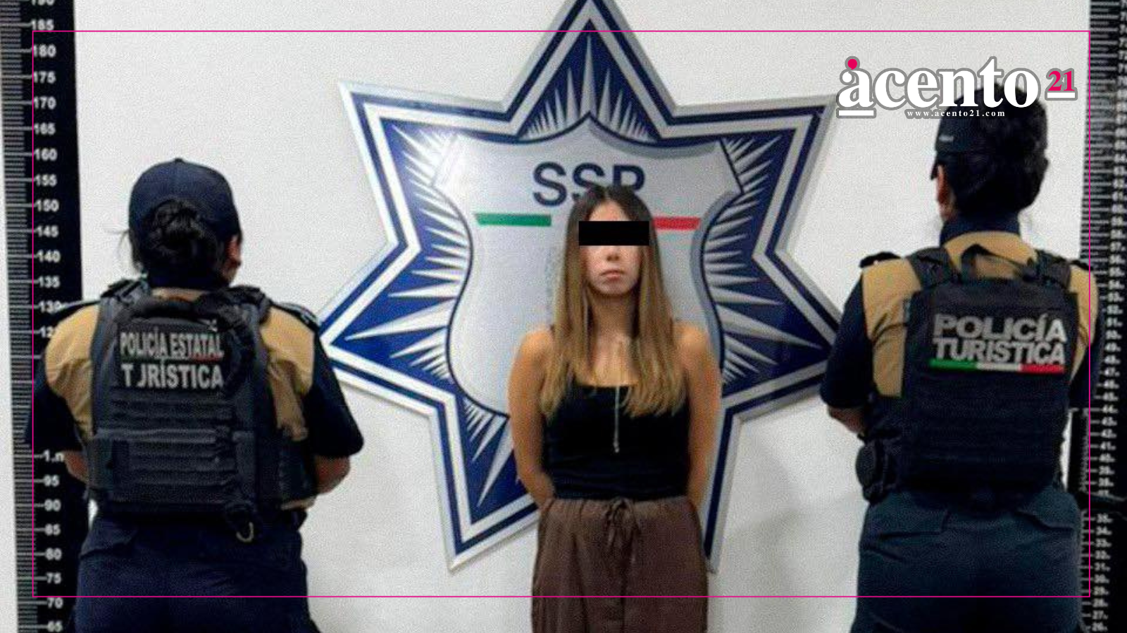 Detienen a mujer en Angelópolis por robo