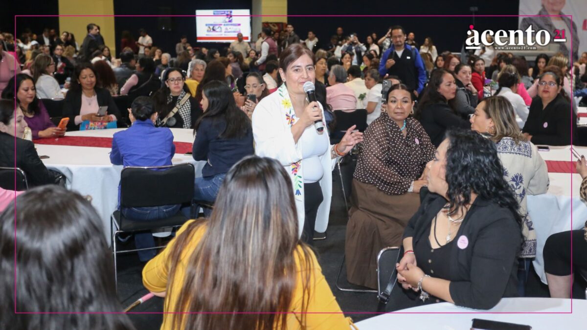 Celina Peña no se descarta para candidatura en 2027: “Siempre he servido a Puebla”