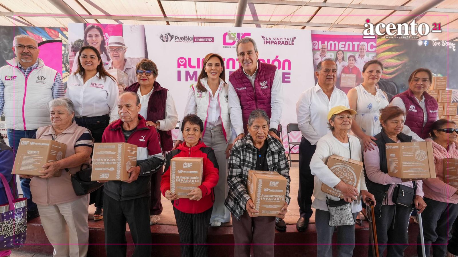 Llevan Pepe Chedraui y MariElise Budib programa "Alimentación Imparable" a La Libertad