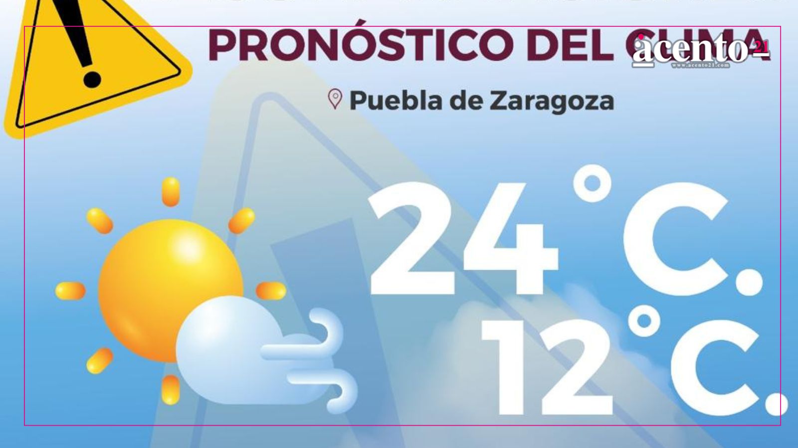Gobierno de la Ciudad emite recomendaciones por vientos fuertes en la capital poblana
