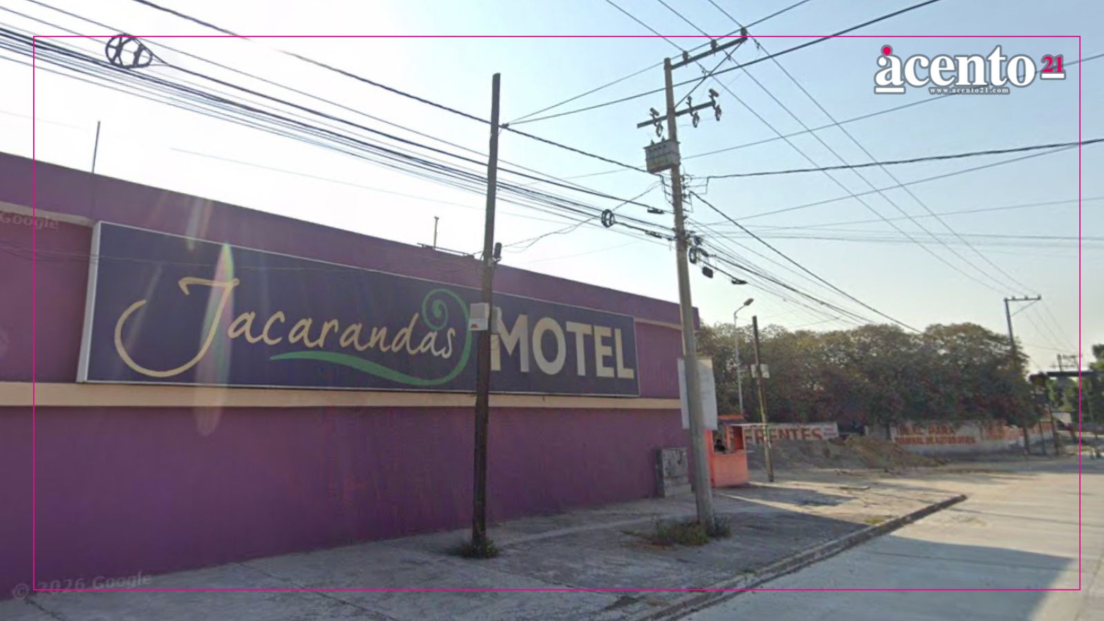 Muere un hombre dentro del motel Jacarandas