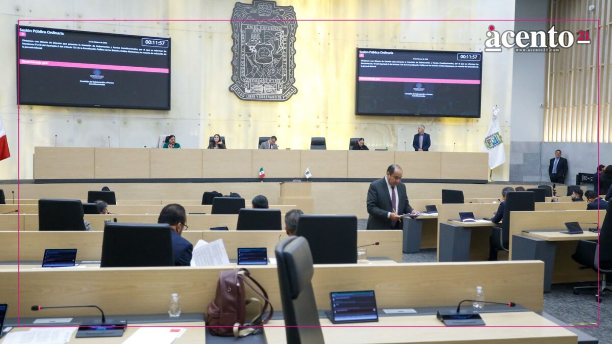 Congreso de Puebla aprueba reformas para declarar nulidad de elecciones por intervención extranjera