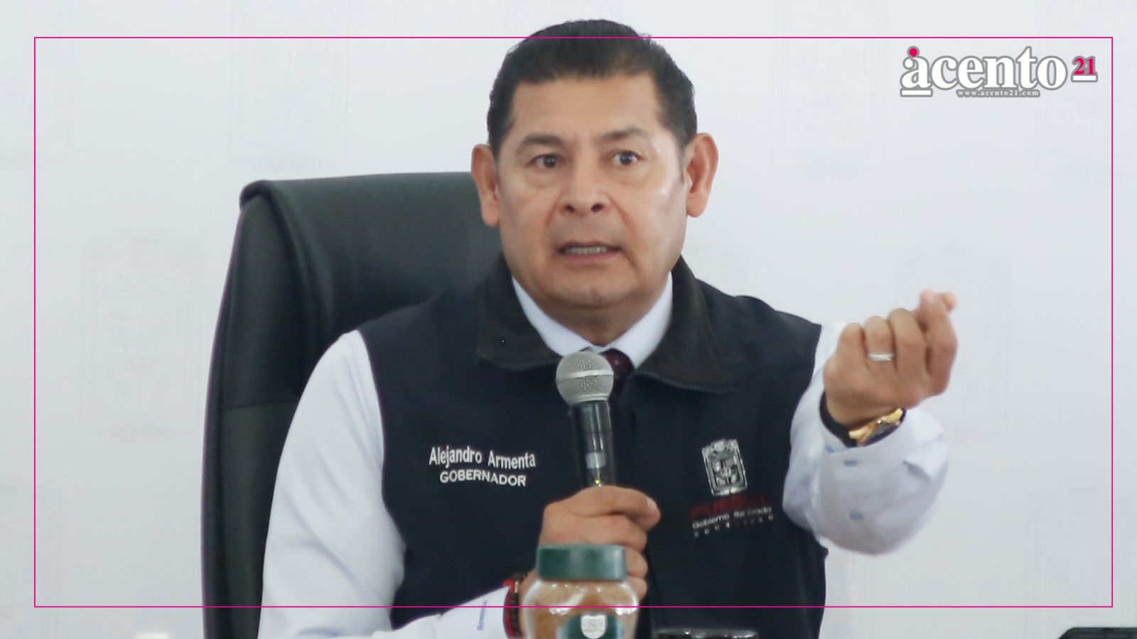 Armenta hace llamado a partidos políticos: no acepten a delincuentes como candidatos
