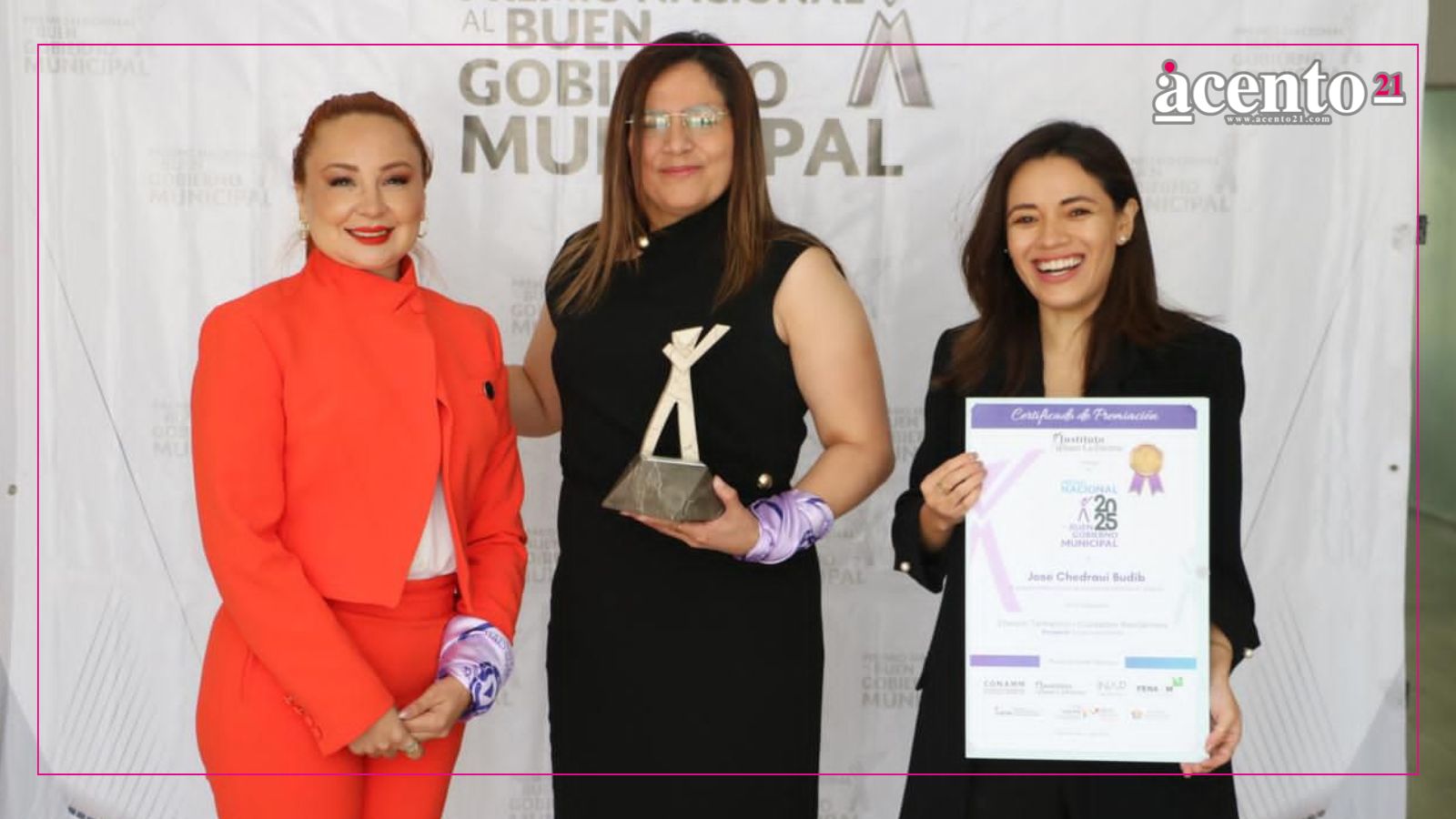 Gobierno de Pepe Chedraui obtiene Premio Nacional del INAP por resiliencia municipal