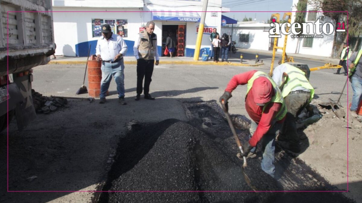 Continúa Pepe Chedraui con supervisión a trabajos de bacheo por diferentes zonas de la ciudad