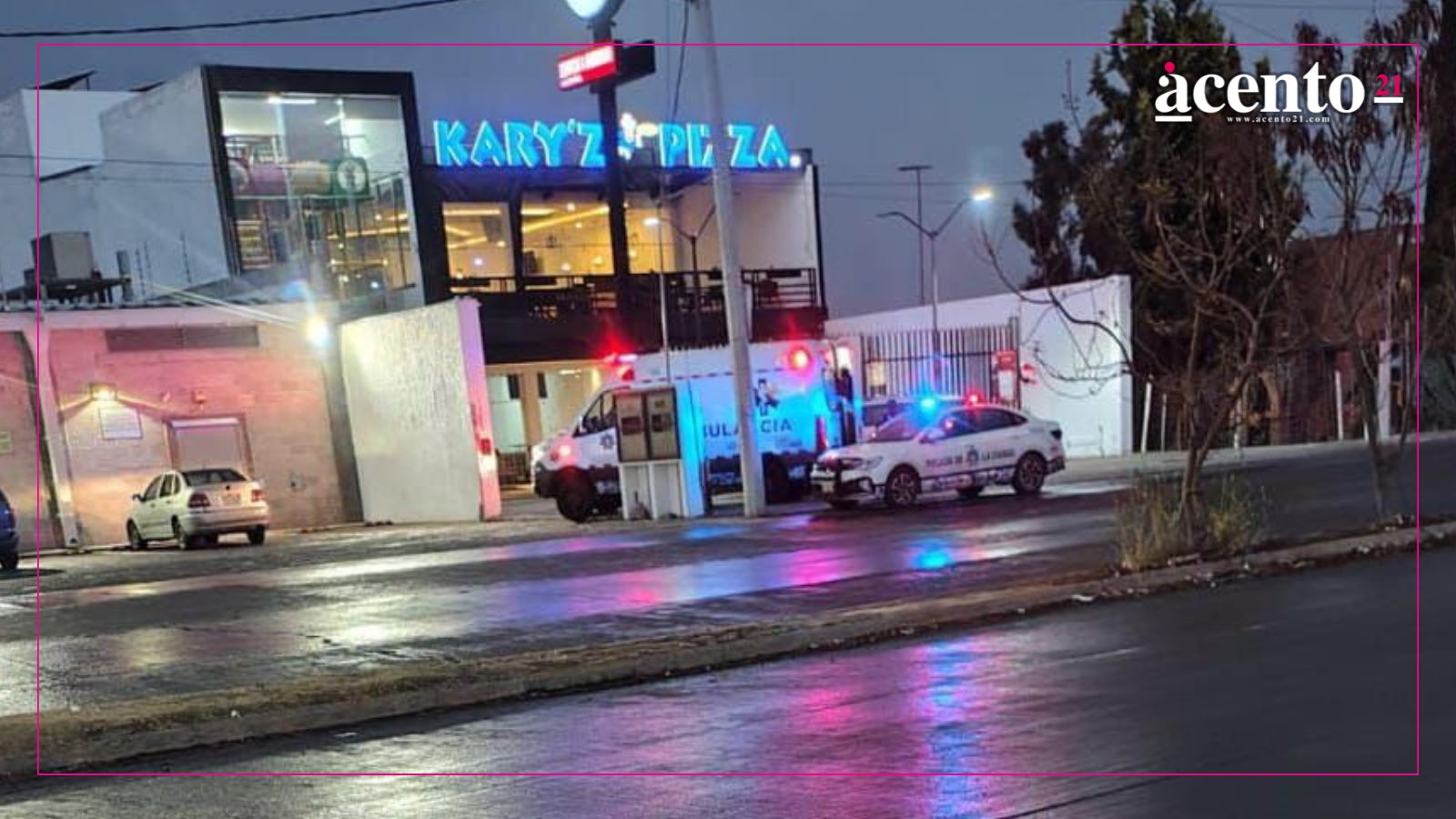 Hombre atacó a su suegra con un cuchillo en una pizzería de Blvd Carmelitas